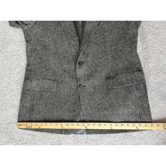 Brooks Brothers Mens Camel Hair Tweed Blazer Sport Coat Size 44 /XL? Houndstooth - Picture 8 of 16